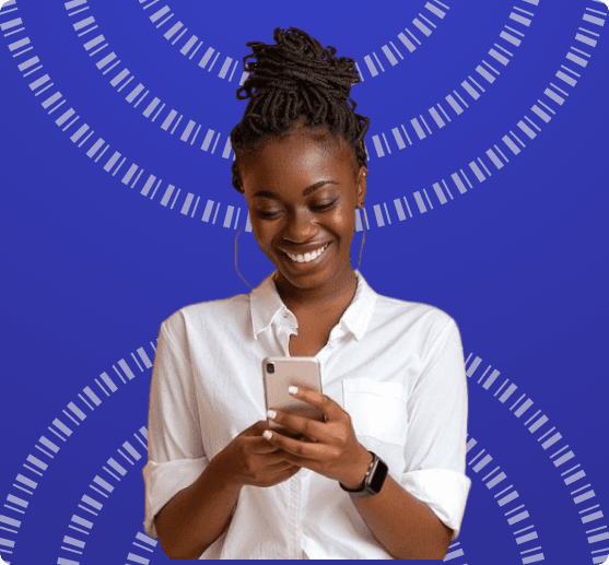 Person using phone